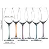 Riedel Fatto a Mano CHAMPAGNE WINE GLASS DARK BLUE
