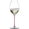 Riedel Fatto a Mano CHAMPAGNE WINE GLASS PINK