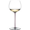 Sklenice na bílé víno Oaked Chardonnay FATTO A MANO, růžová  Riedel