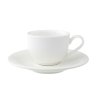 Espresso šálek a podšálek NEW COTTAGE BASIC, bílá  Villeroy & Boch