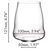 Riedel Stemless Wings PINOT NOIR / NEBBIOLO sada 2 kusů