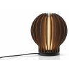 Eva Solo Radiant round LED lamp Smoked oak