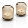 Eva Solo 2 Acorn tealight holder Hazel brown