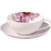 Villeroy & Boch Rose Garden Čajový šálek s podšálkem