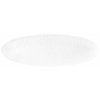 Oválný podnos 44x14 cm celodekor NORI WHITE UNI, bílá  Seltmann Weiden