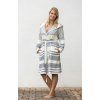 Boho Living Grau dámský župan BOHO LIVING, šedá, Framsohn  Framsohn