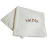Saunová osuška SAUNA FUN, krémová, Framsohn  Framsohn