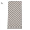 Framsohn Modern Kitchen Beige Caro utěrka, 2 kusy