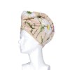 Feiler DAISY FIELD BEIGE turban / ručník na vlasy