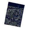 Osuška 150 x 100 cm navy blue - grey DJAMAL  Feiler