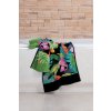 Osuška 150 x 100 cm black RAINFOREST  Feiler