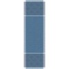 Běhoun 54x174 cm HARMONIE BLEU, modrá  Garnier Thiebaut