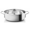 202429 Sautepot 4L 28cm Stainless steel 2 handles lidt oppe fra aRGB High