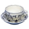 Český porcelán Slaměnka Kávový a čajový podšálek Praha 13,9 cm