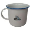 22785 3 cesky porcelan tina cyklo modry plechacek na cappuccino 0 25 ltr