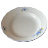 Český porcelán Pomněnka Hluboký talíř 24 cm