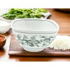 184872 miska na ryzi zeleny cibulak zelena cesky porcelan