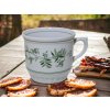 Český porcelán Zelený cibulák Hrnek Selský 0,42 ltr.