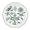 Podšálek Baňák ZELENÝ CIBULÁK, zelená, Český porcelán