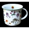 Český porcelán Tina Drobné luční květy plecháček na espresso 0,10 ltr.