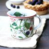 Šípek a ostružina plecháček hrnek 0,38 ltr. TINA, Český porcelán
