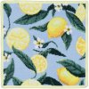 Feiler LEMONS AND LEAVES ručník na obličej 25 x 25 cm
