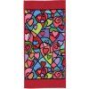 Ručník 37 x 80 cm rot HEARTBEAT  Feiler