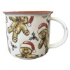 Český porcelán Tina Sváteční perníčky plecháček na cappuccino 0,25 ltr.