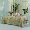 green 100 cotton napkin jardin spirituel olive (2)