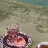 green 100 cotton napkin jardin spirituel olive (1)
