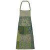 tablier pur coton enduit impermeable coloris vert mousse mille bois d automne mousse