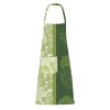 tablier pur coton enduit impermeable coloris vert vert mille hortensias vert