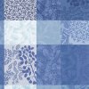 Ubrousek 55x55 cm MILLE RAMEAUX BLEU, modrá  Garnier Thiebaut