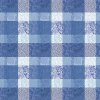 Garnier Thiebaut Mille Rameaux Bleu Kulatý ubrus 175 cm s nešpinivou úpravou