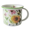 Český porcelán Tina Slunečnicová louka plecháček na espresso 0,10 ltr.