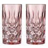 Nachtmann Noblesse Longdrink Rosé sada 2 kusy