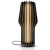 571623 Radiant LED battery lamp 25cm Black On with USB 2 aRGB High