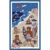 245809 uterka teddy a la plage 50x80 cm beauville
