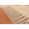 Kašmírový pléd Henna-Sand 130 x 170 cm, oranžová, Biederlack
