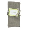 Salsa Verde Herringbone zelenošedý ubrousek 45x45 cm, 4 kusy