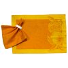 2 prostírky + 2 ubrousky sada 4 kusy MELOGRANO/ARANCIONE, oranžová  Salsa Verde