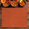 Salsa Verde Barcelona Curry oranžová prostírka 50x38 cm, 4 kusy