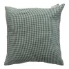 Salsa Verde Casale kostkovaný povlak na polštář 40x40 cm
