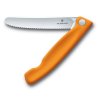 Skládací svačinový nůž Swiss Classic oranžový, Victorinox