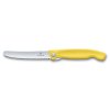 Skládací svačinový nůž Swiss Classic žlutý, Victorinox