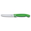 Skládací svačinový nůž SWISS CLASSIC, zelená, Victorinox