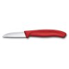 Nůž na zeleninu 6 cm SWISS CLASSIC, červená, Victorinox