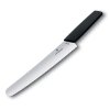 Swiss Modern nůž na chleba 22cm černý, Victorinox