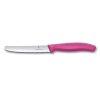 Nůž na rajčata Swiss Classic 11 cm růžový, Victorinox