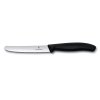 Nůž na rajčata Swiss Classic 11 cm černý, Victorinox